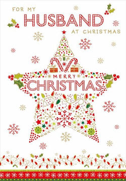 Husband Christmas Card