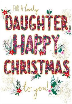 Daughter Christmas Card