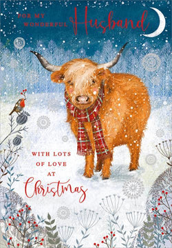 Husband Christmas Card