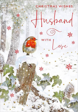 Husband Christmas Card