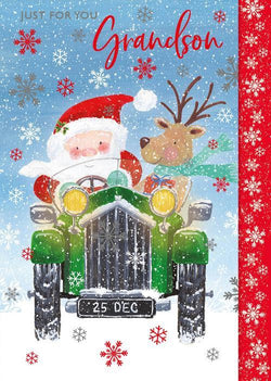 Grandson Christmas Card