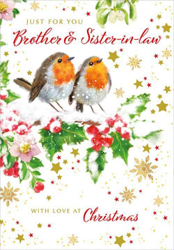 Brother And Sister In Law Christmas Card