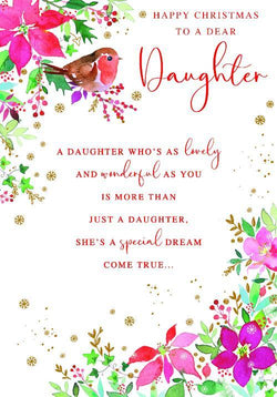 Daughter Christmas Card