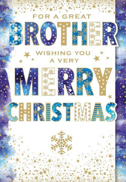 Brother Christmas Card