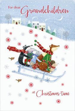 Grandchildren Christmas Card