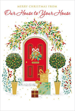 Our House To Your House Christmas Card