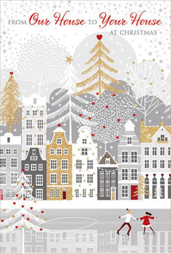 Our House To Your House Christmas Card 