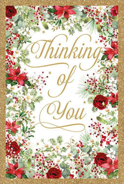 Thinking Of You Christmas Card