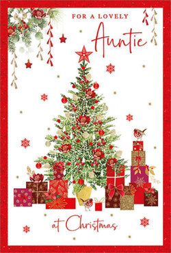 Auntie Christmas Card