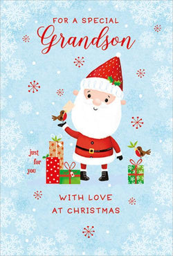 Grandson Christmas Card