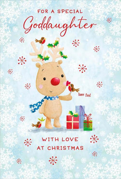 Goddaughter Christmas Card