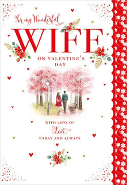 Wife Valentines Day Card