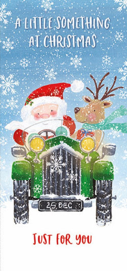 Just For You Money Wallet Christmas Card