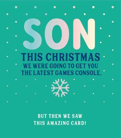 Son Christmas Card
