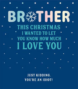 Brother Christmas Card