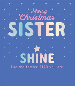 Sister Christmas Card