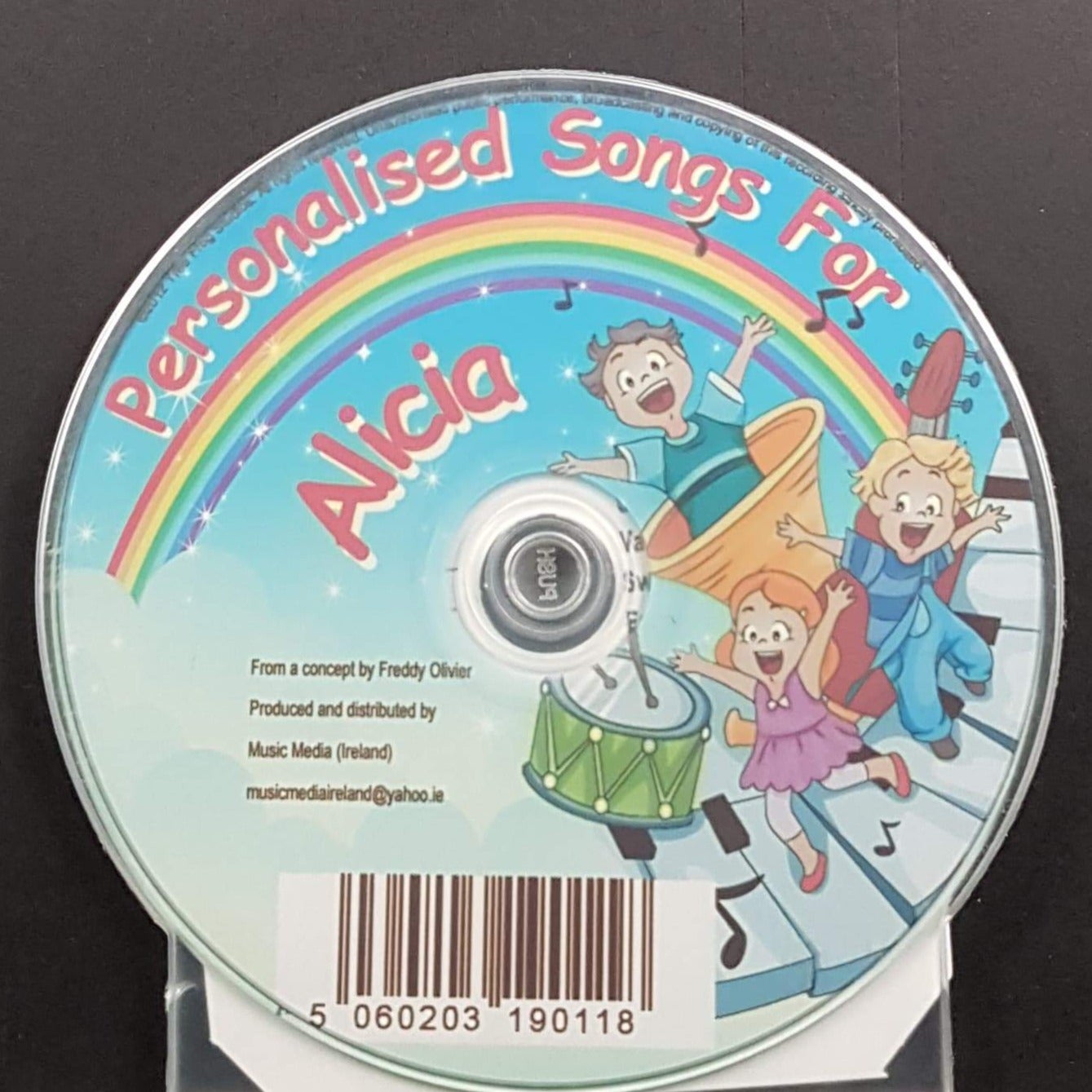 CD - Personalised Children's Songs / Alicia