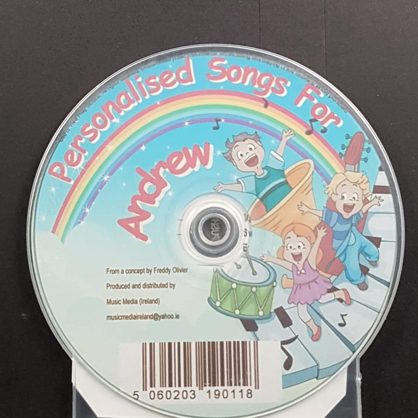 CD - Personalised Children's Songs / Andrew