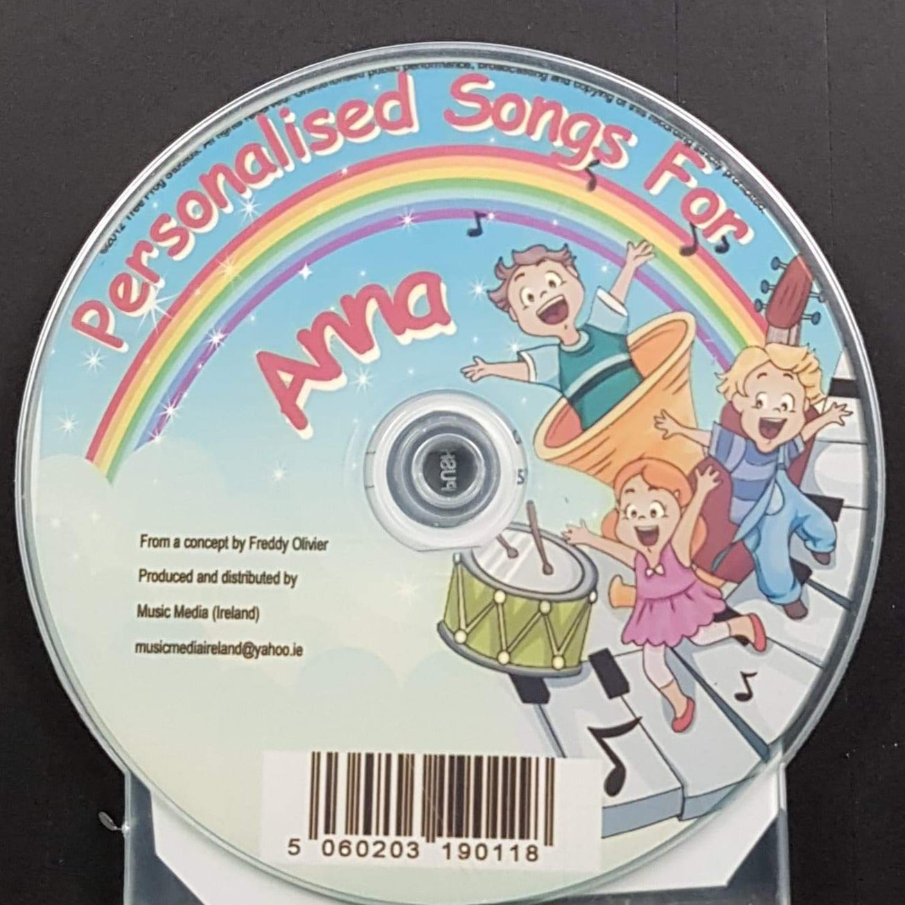 CD - Personalised Children's Songs / Anna