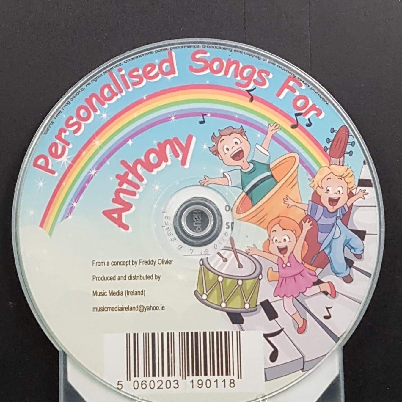 CD - Personalised Children's Songs / Anthony