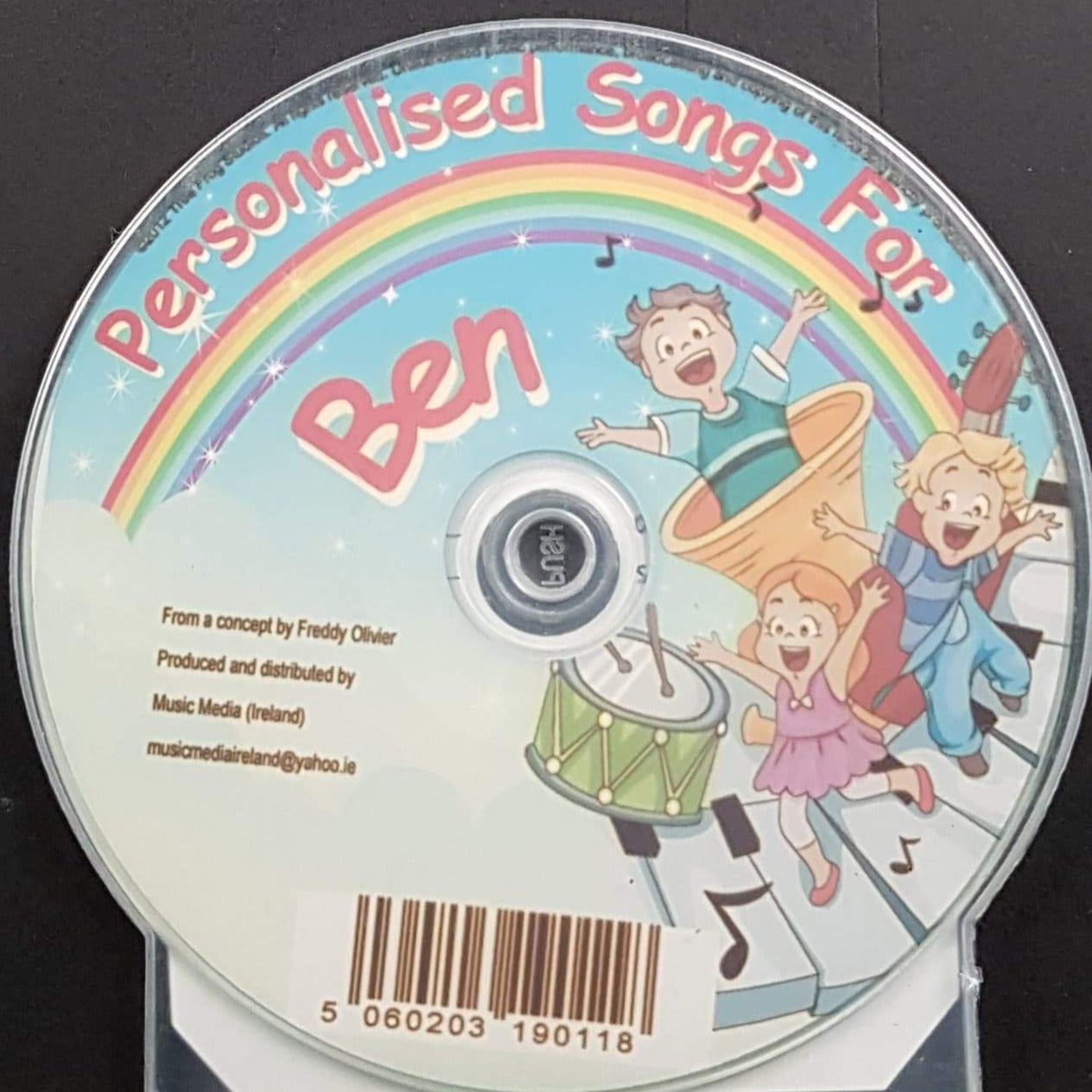CD - Personalised Children's Songs / Ben