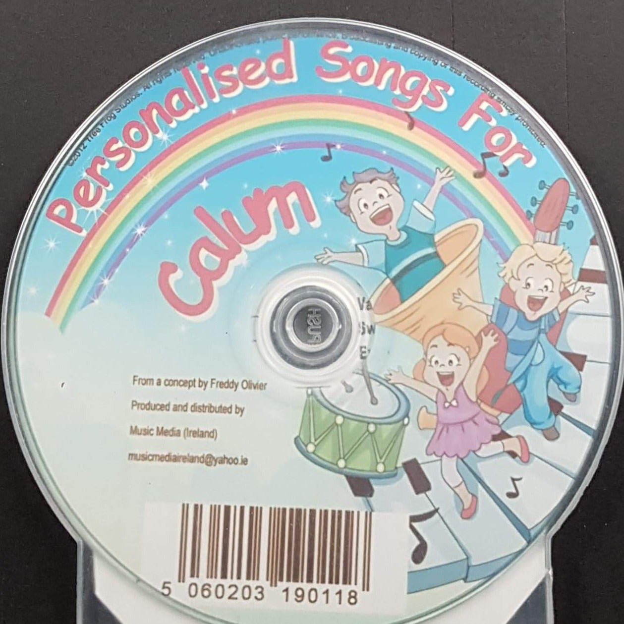 CD - Personalised Children's Songs / Calum