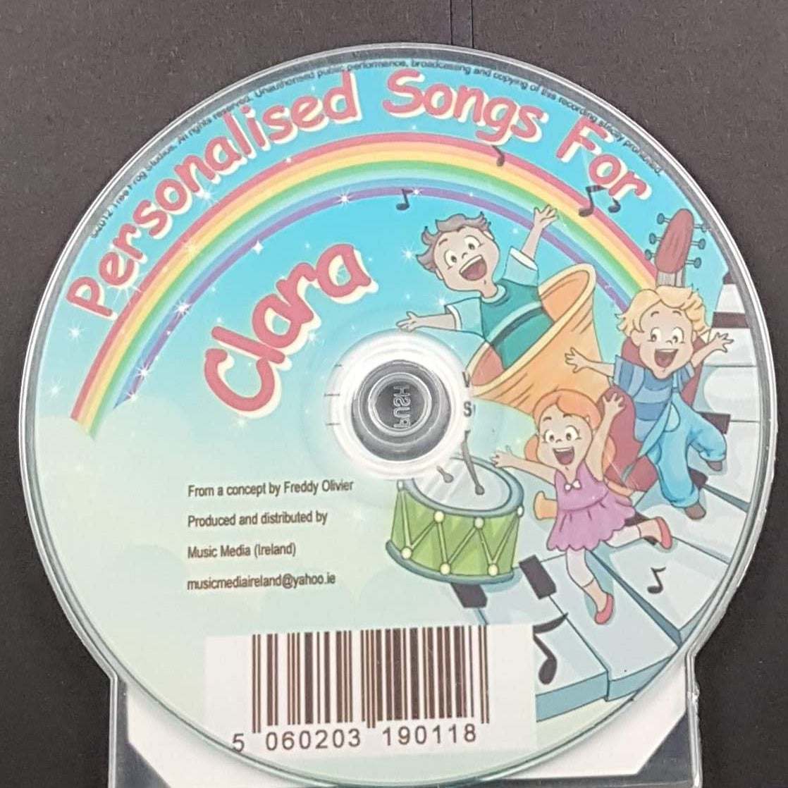 CD - Personalised Children's Songs / Clara