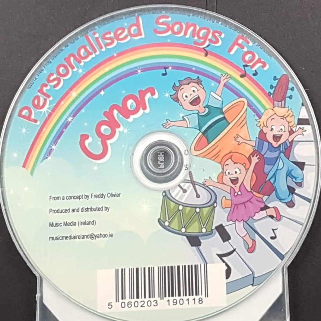 CD - Personalised Children's Songs / Connor