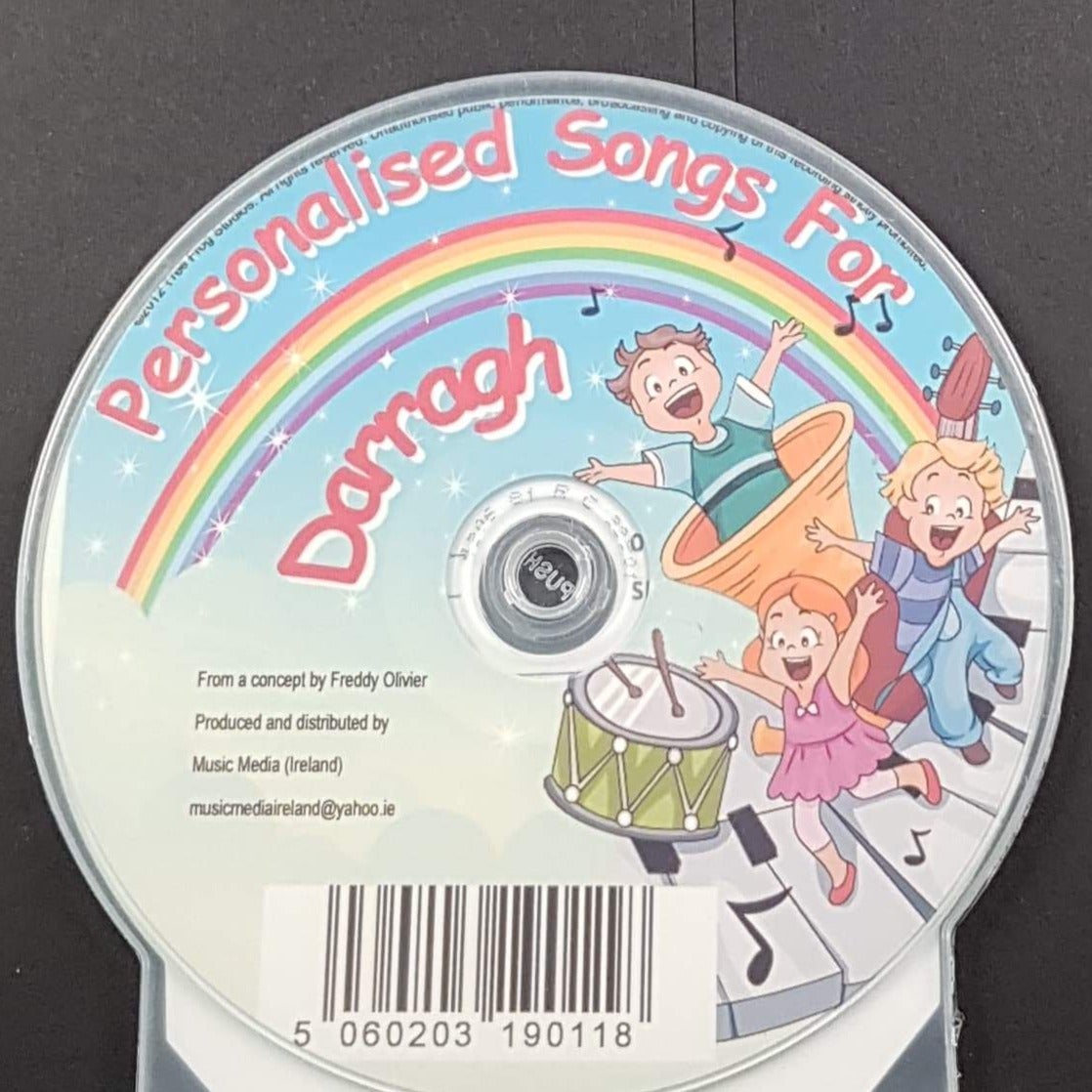 CD - Personalised Children's Songs / Darragh