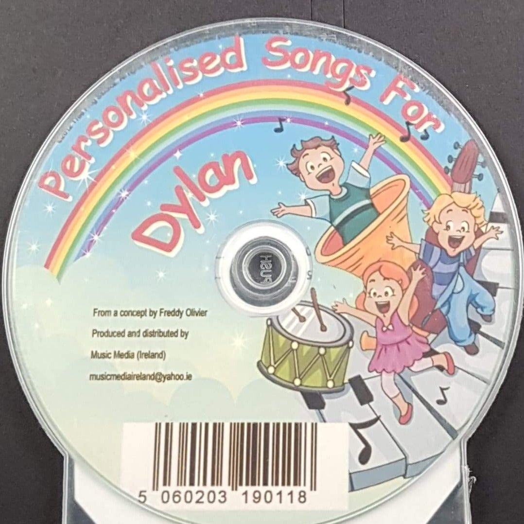CD - Personalised Children's Songs / Dylan