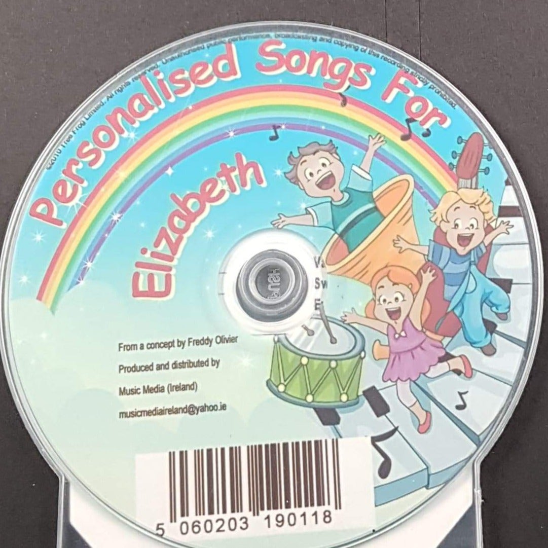CD - Personalised Children's Songs / Elizabeth