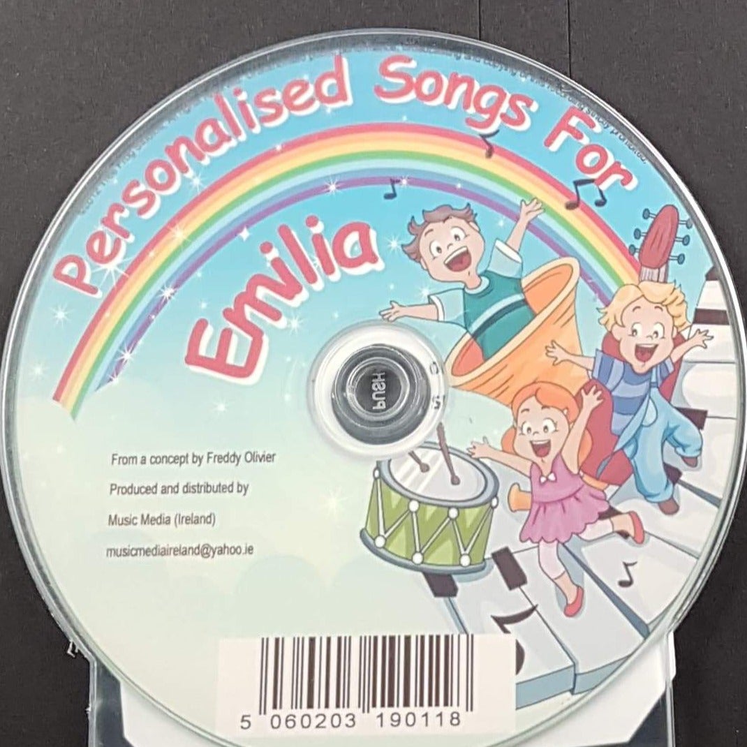 CD - Personalised Children's Songs / Emilia