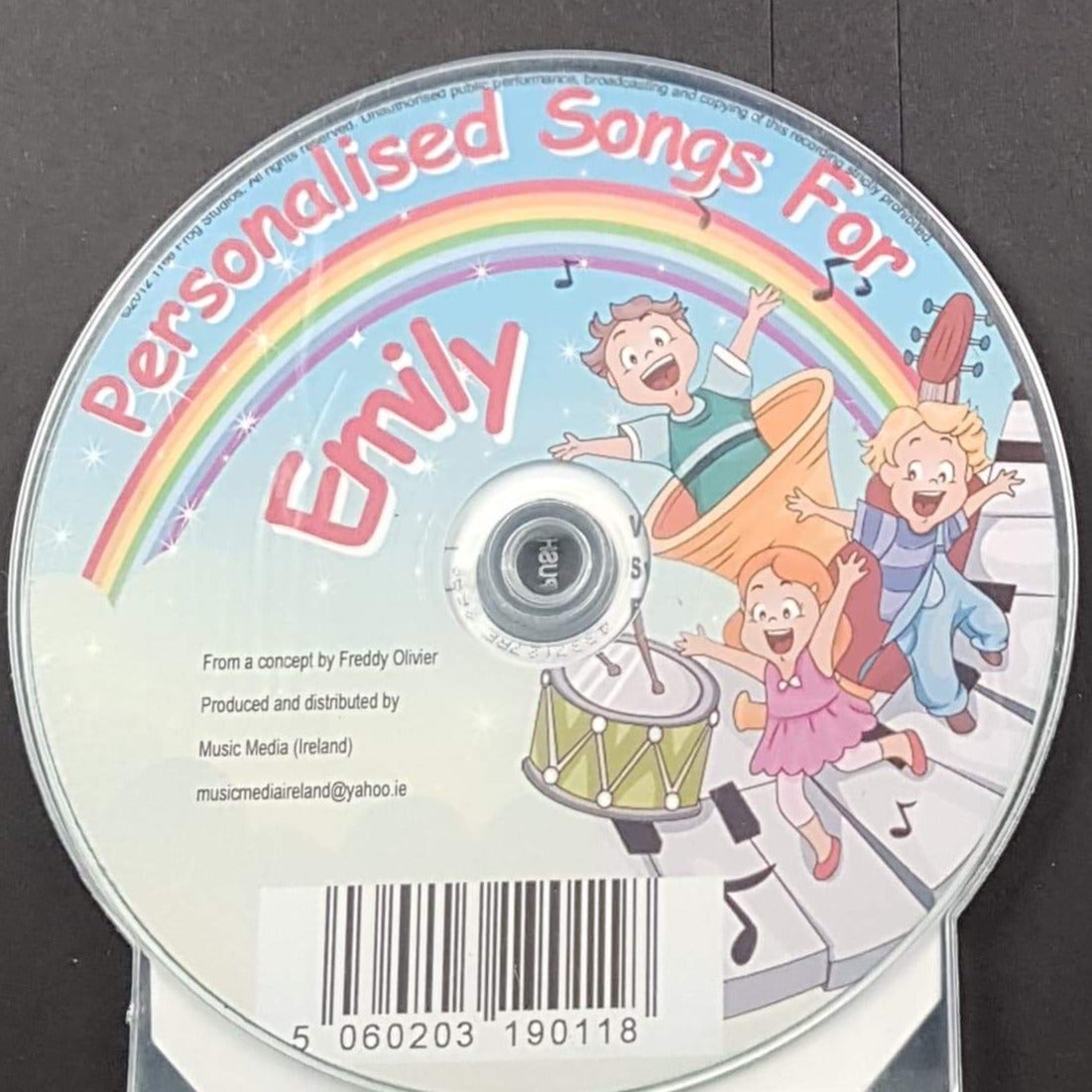 CD - Personalised Children's Songs / Emily