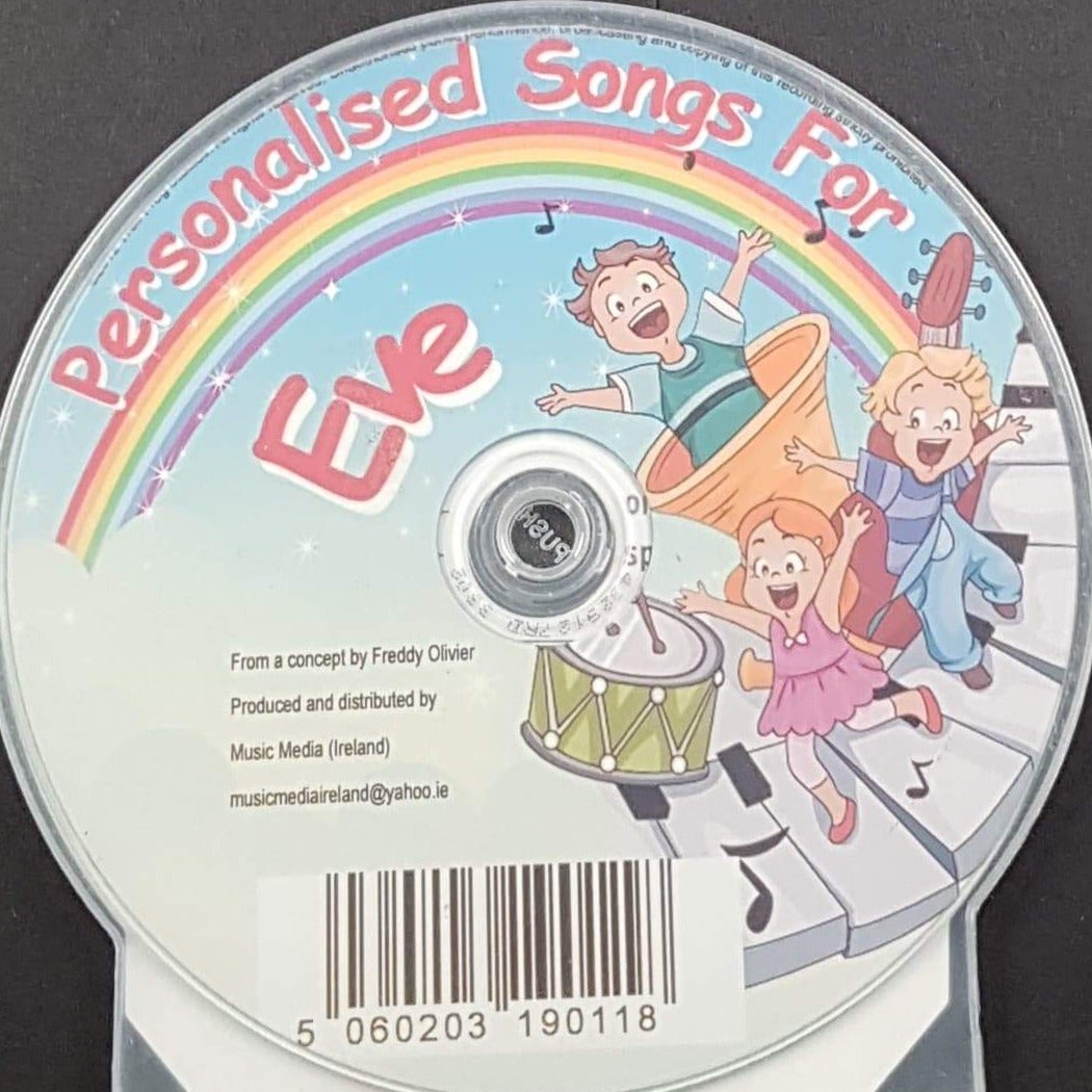 CD - Personalised Children's Songs / Eve