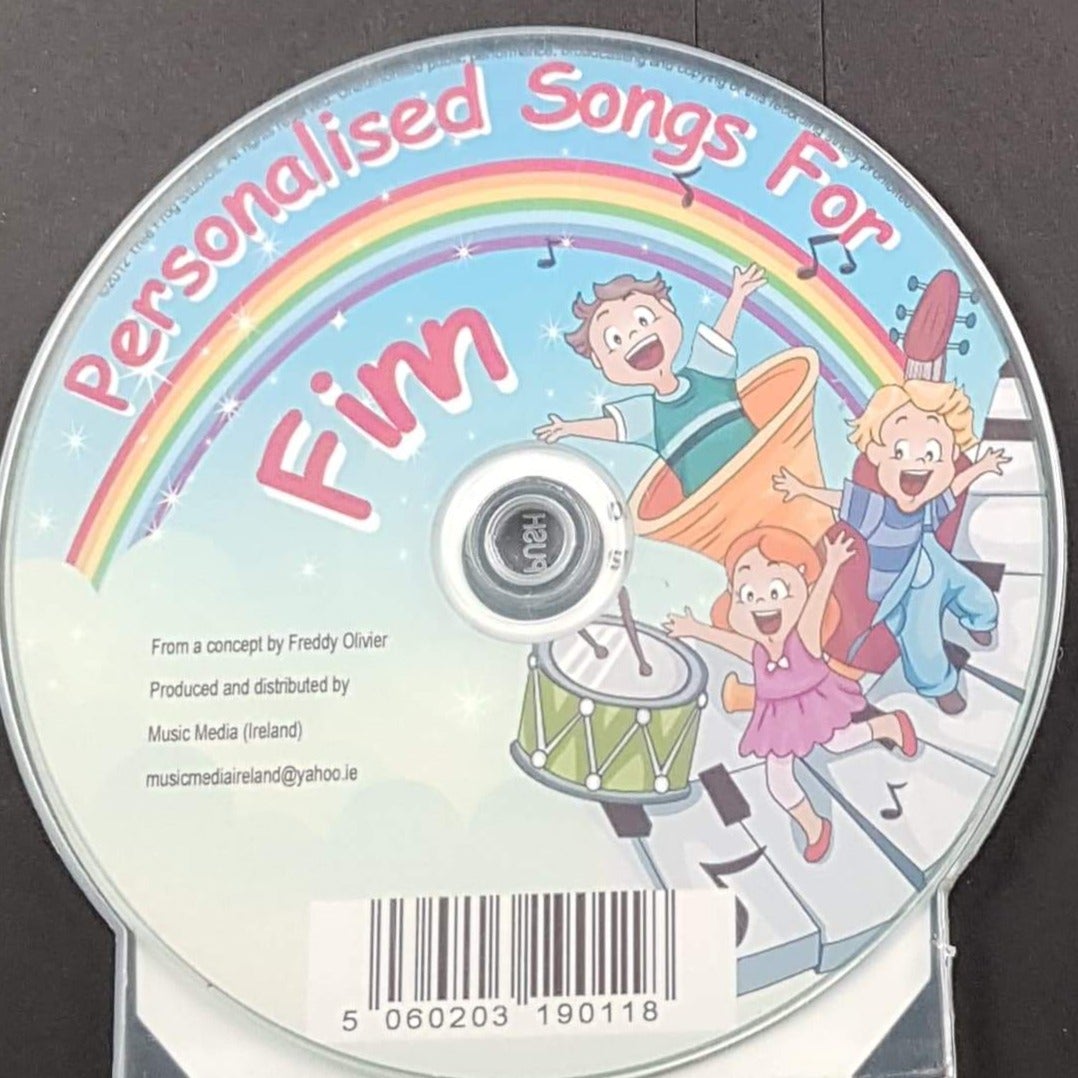 CD - Personalised Children's Songs / Finn