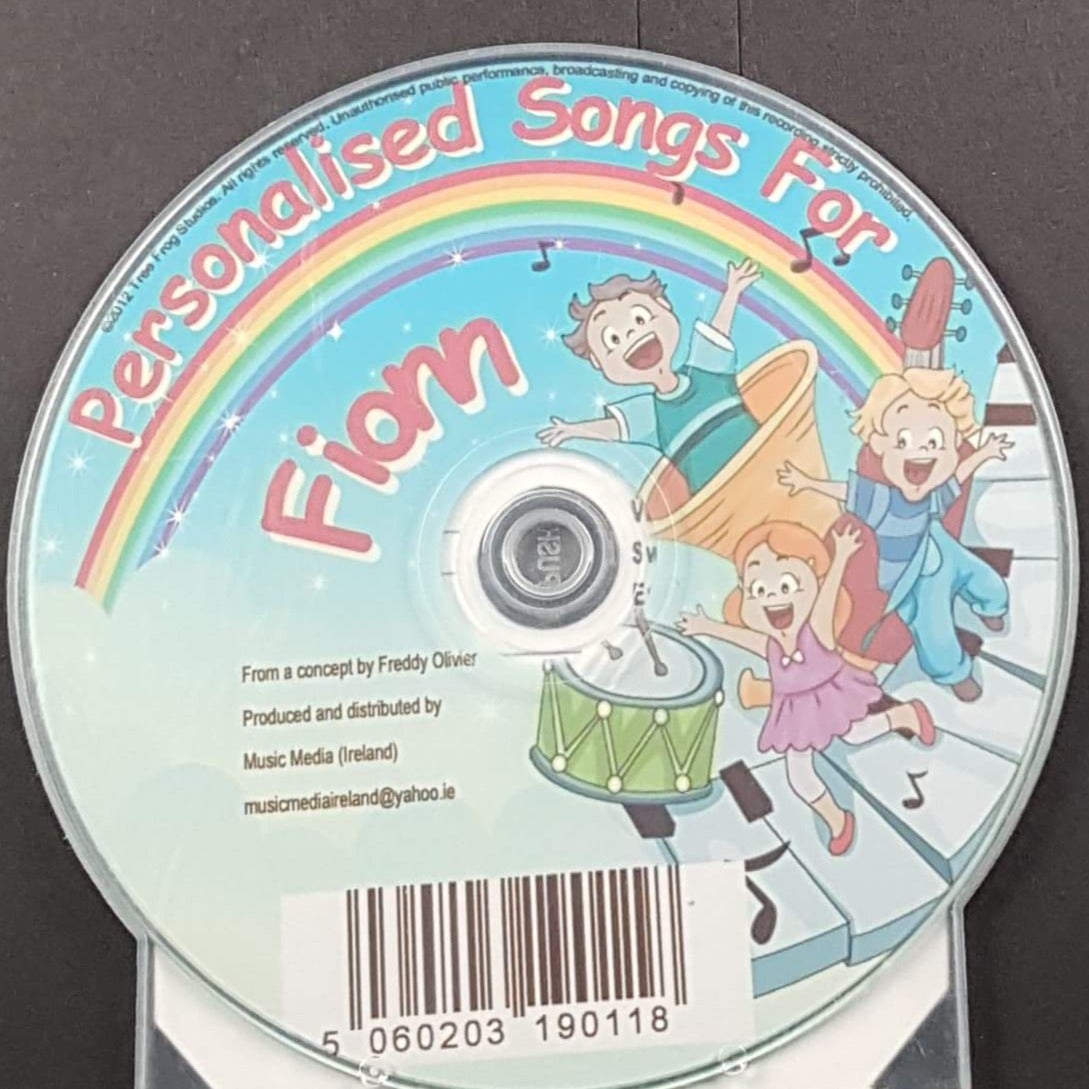 CD - Personalised Children's Songs / Fionn