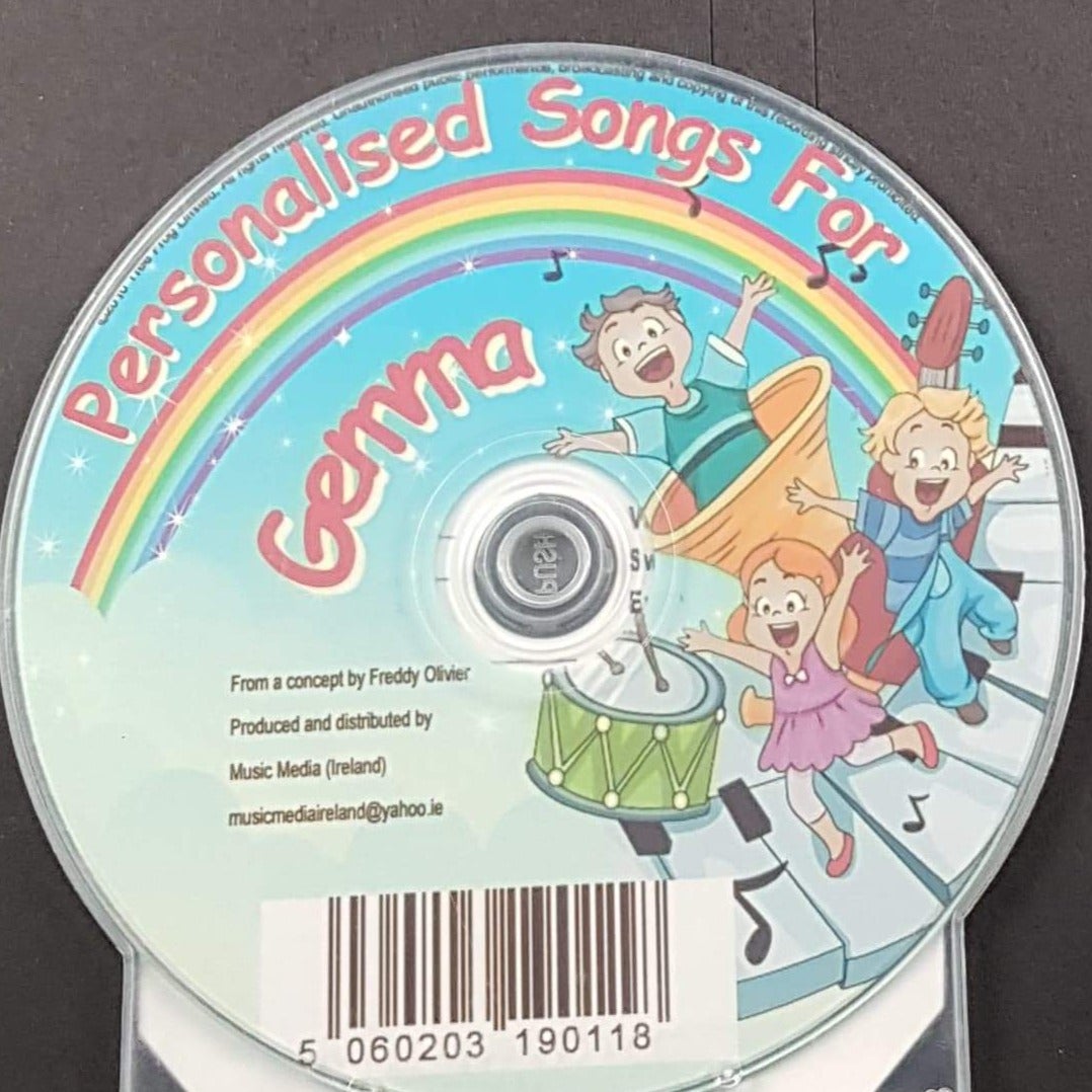 CD - Personalised Children's Songs / Gemma