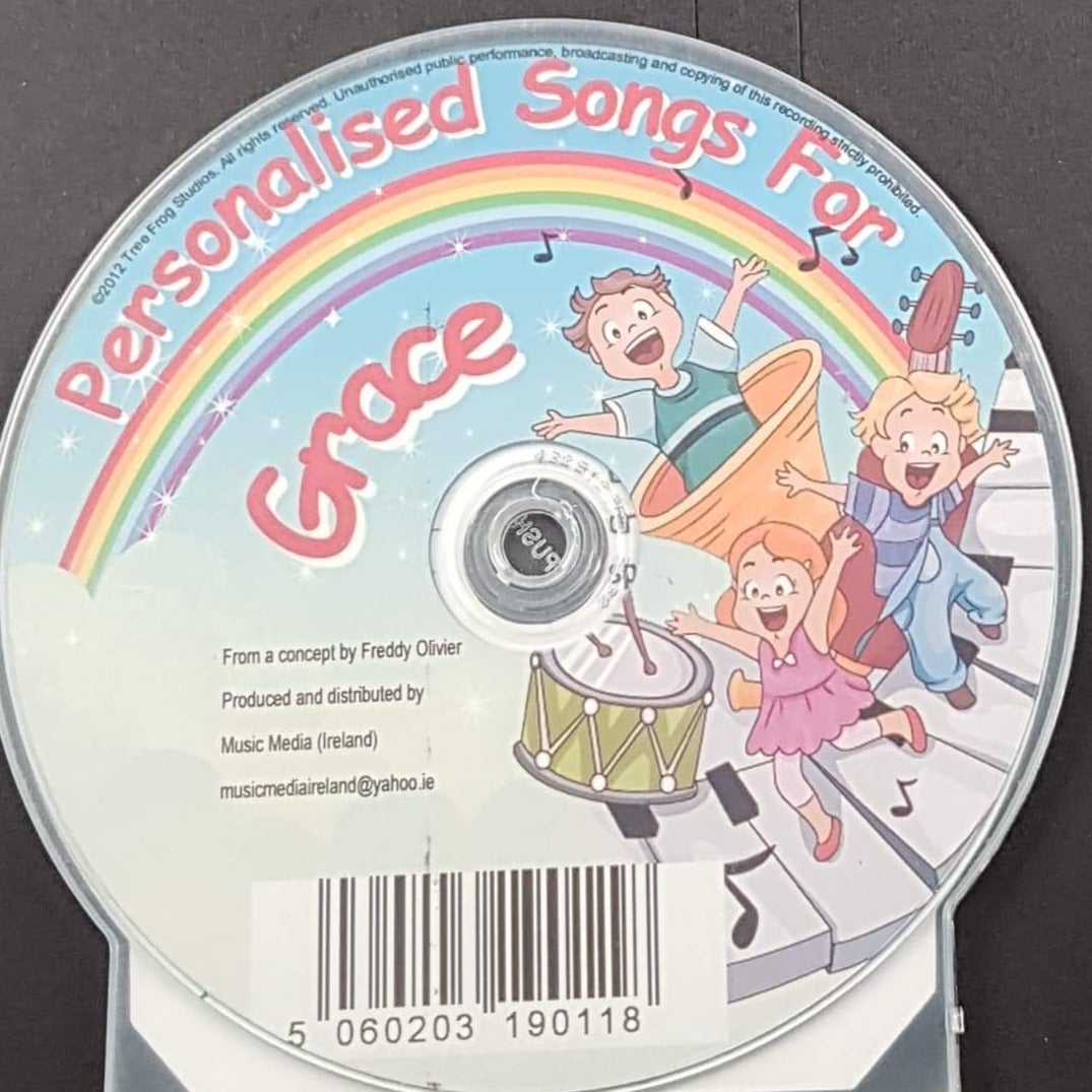 CD - Personalised Children's Songs / Grace