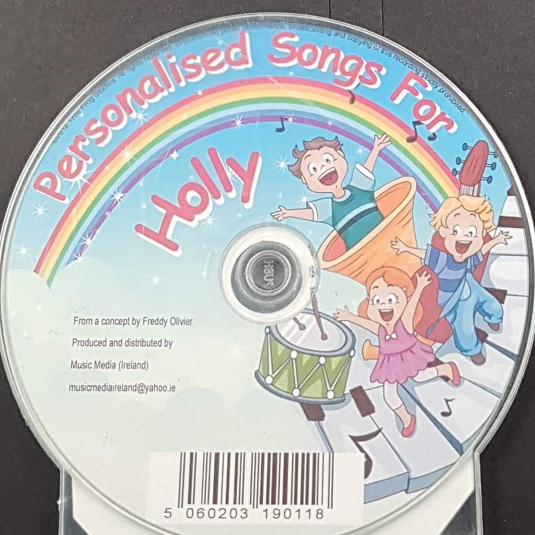 CD - Personalised Children's Songs / Holly