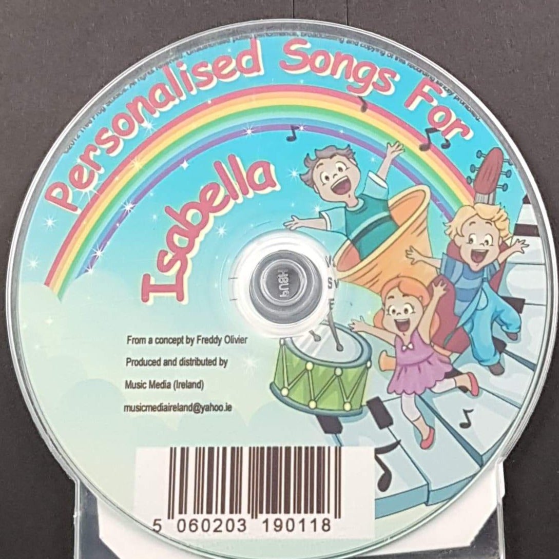 CD - Personalised Children's Songs / Isabella