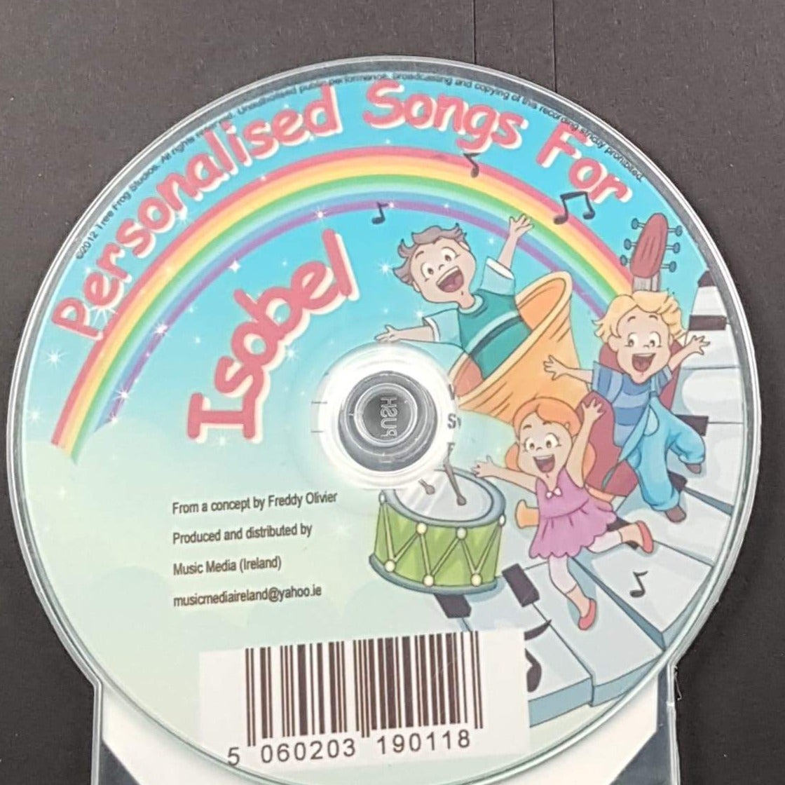CD - Personalised Children's Songs / Isobel
