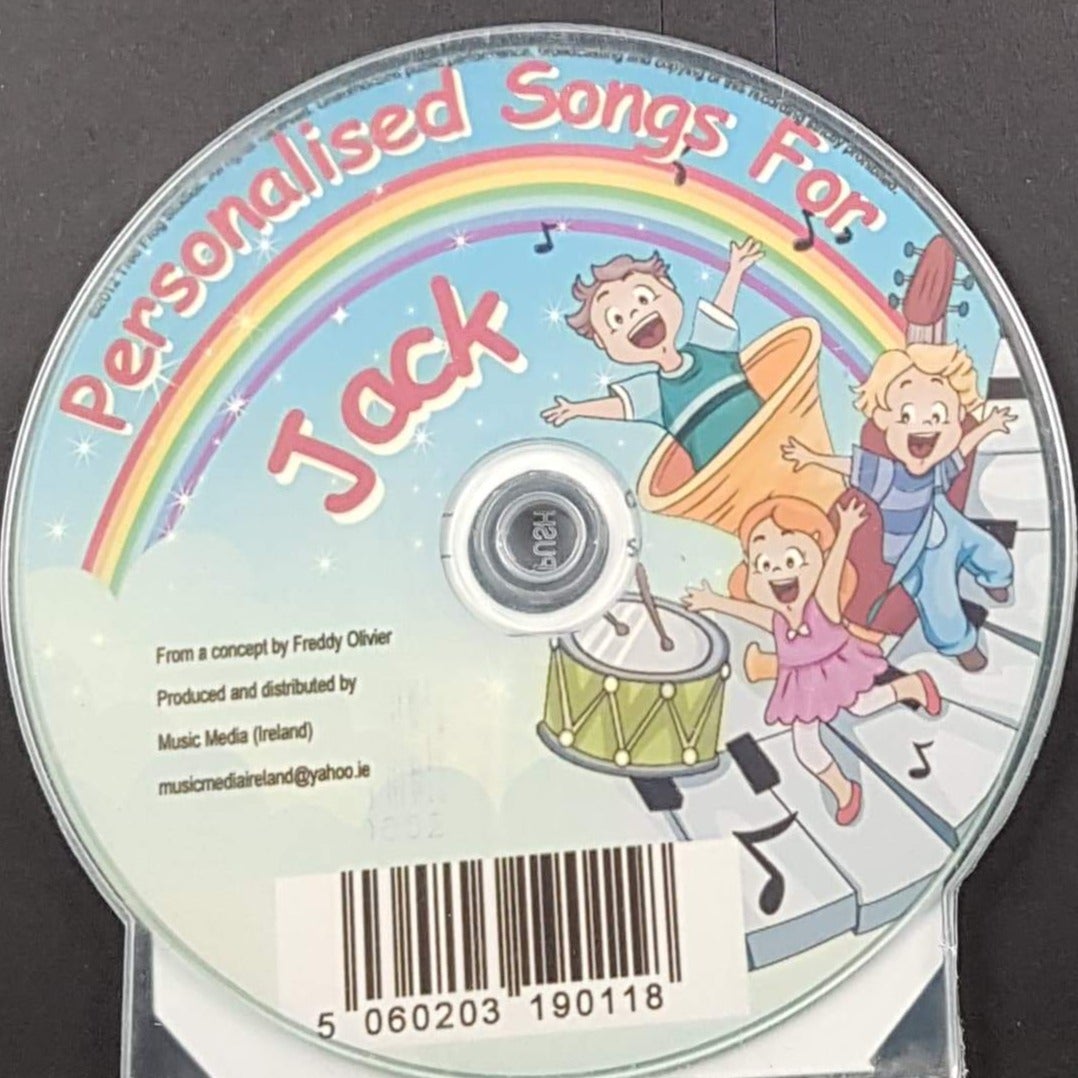 CD - Personalised Children's Songs / Jack