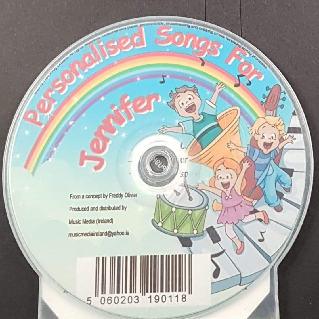 CD - Personalised Children's Songs / Jennifer