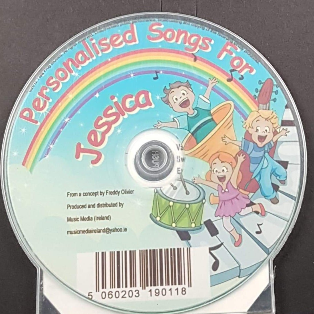CD - Personalised Children's Songs / Jessica