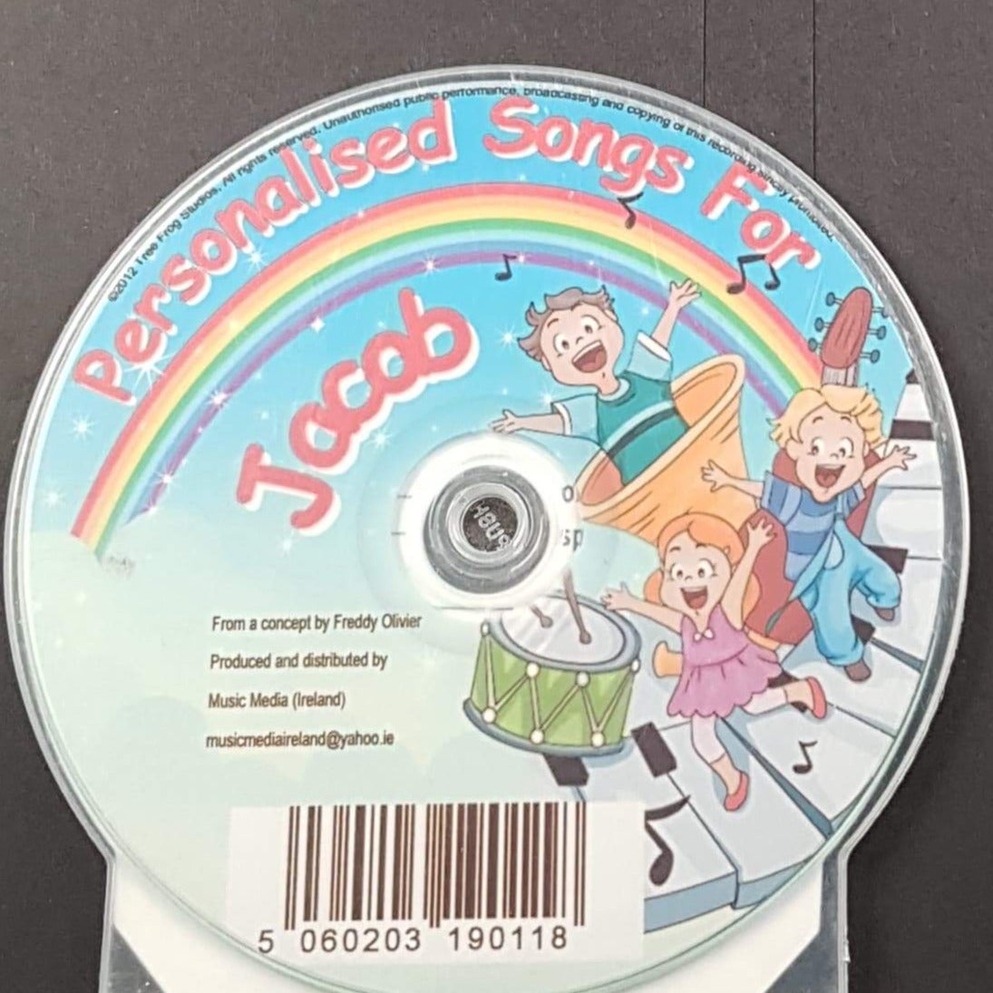 CD - Personalised Children's Songs / Jacob