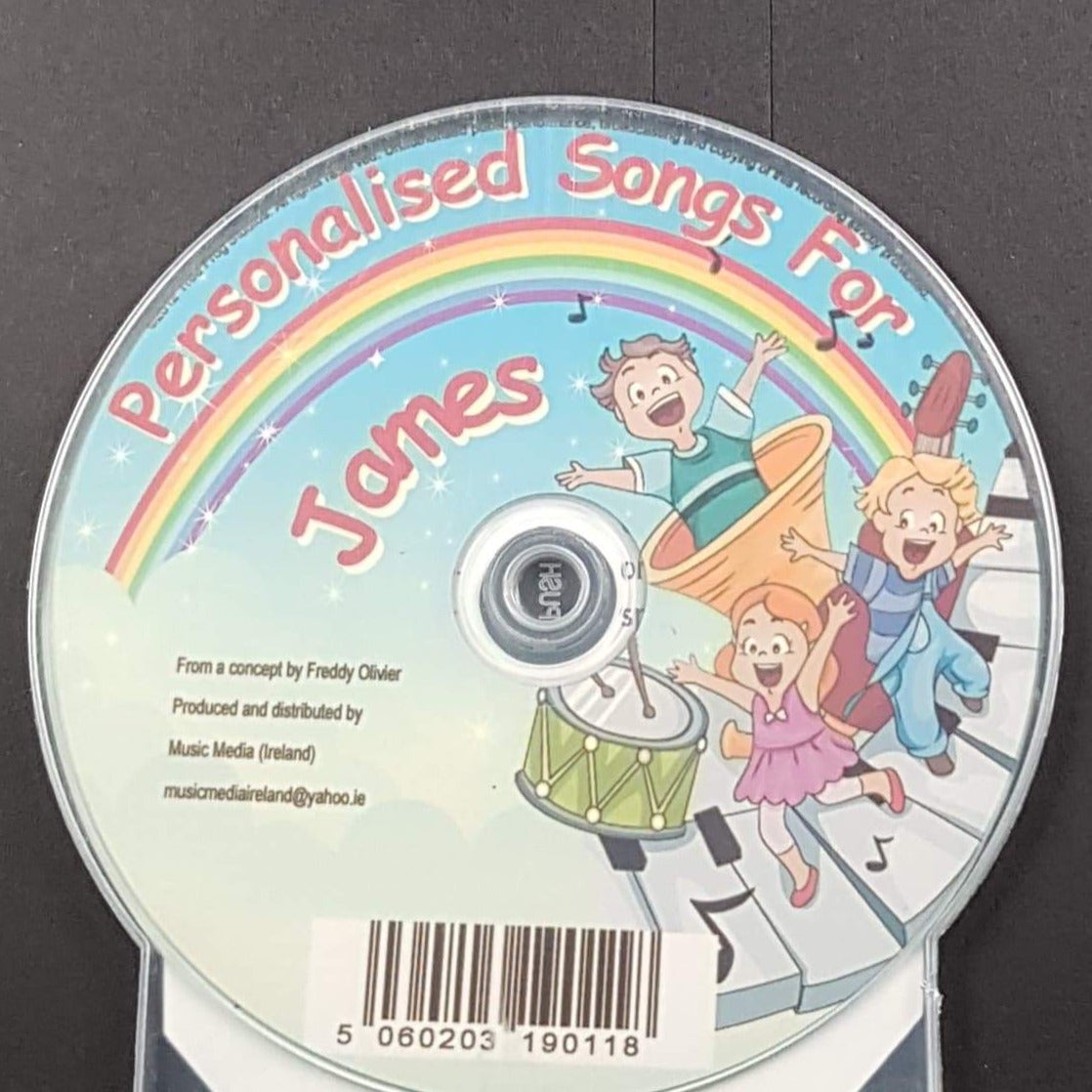 CD - Personalised Children's Songs / James