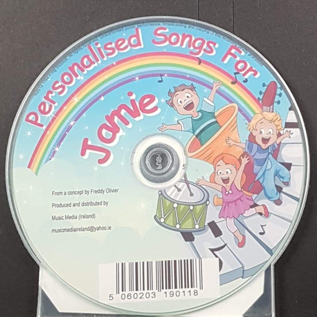CD - Personalised Children's Songs / Jamie