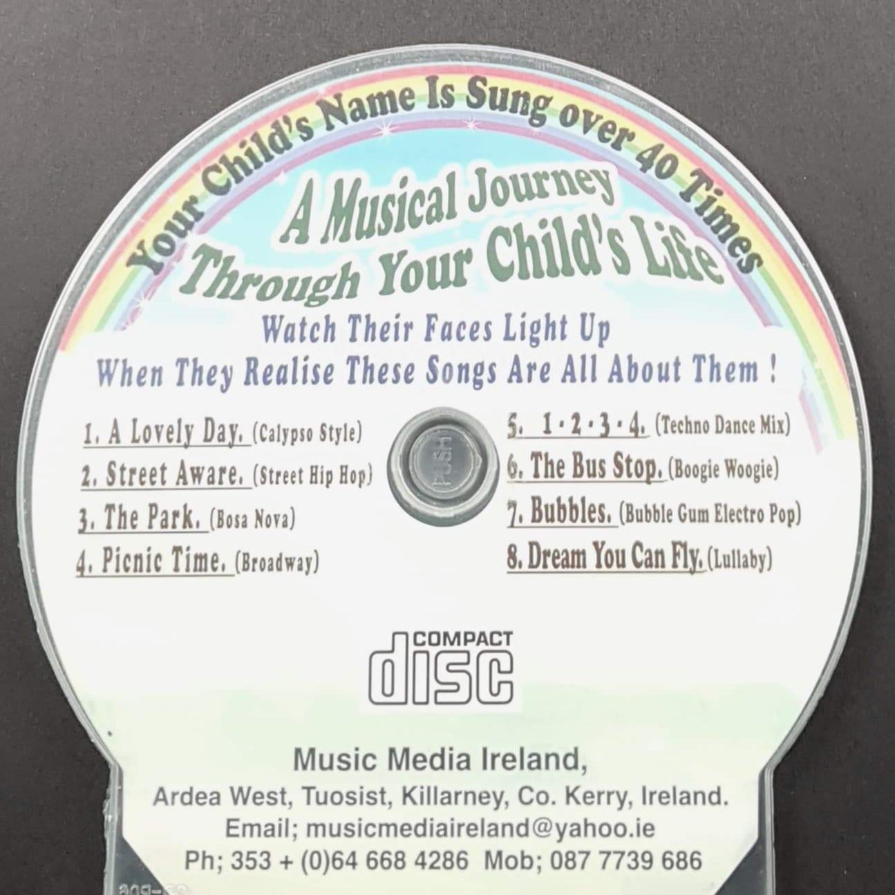 CD - Personalised Children's Songs / Ellen