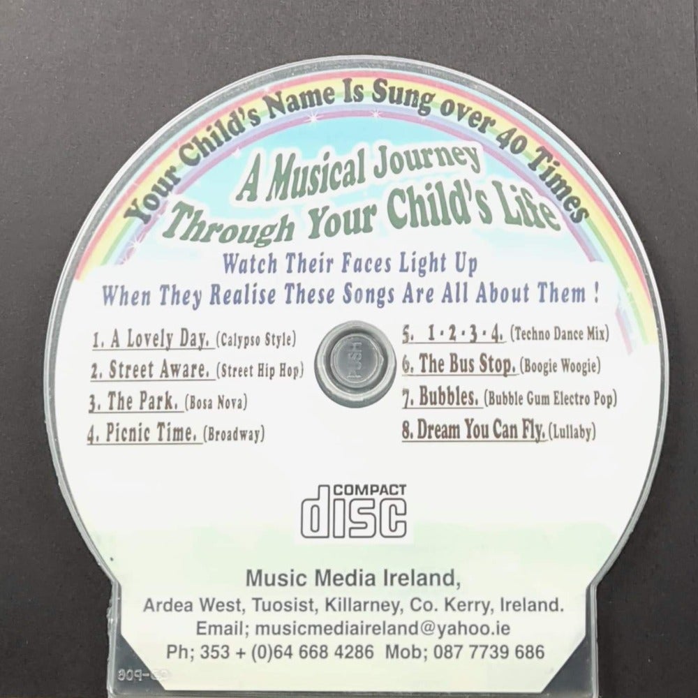 CD - Personalised Children's Songs / Madison