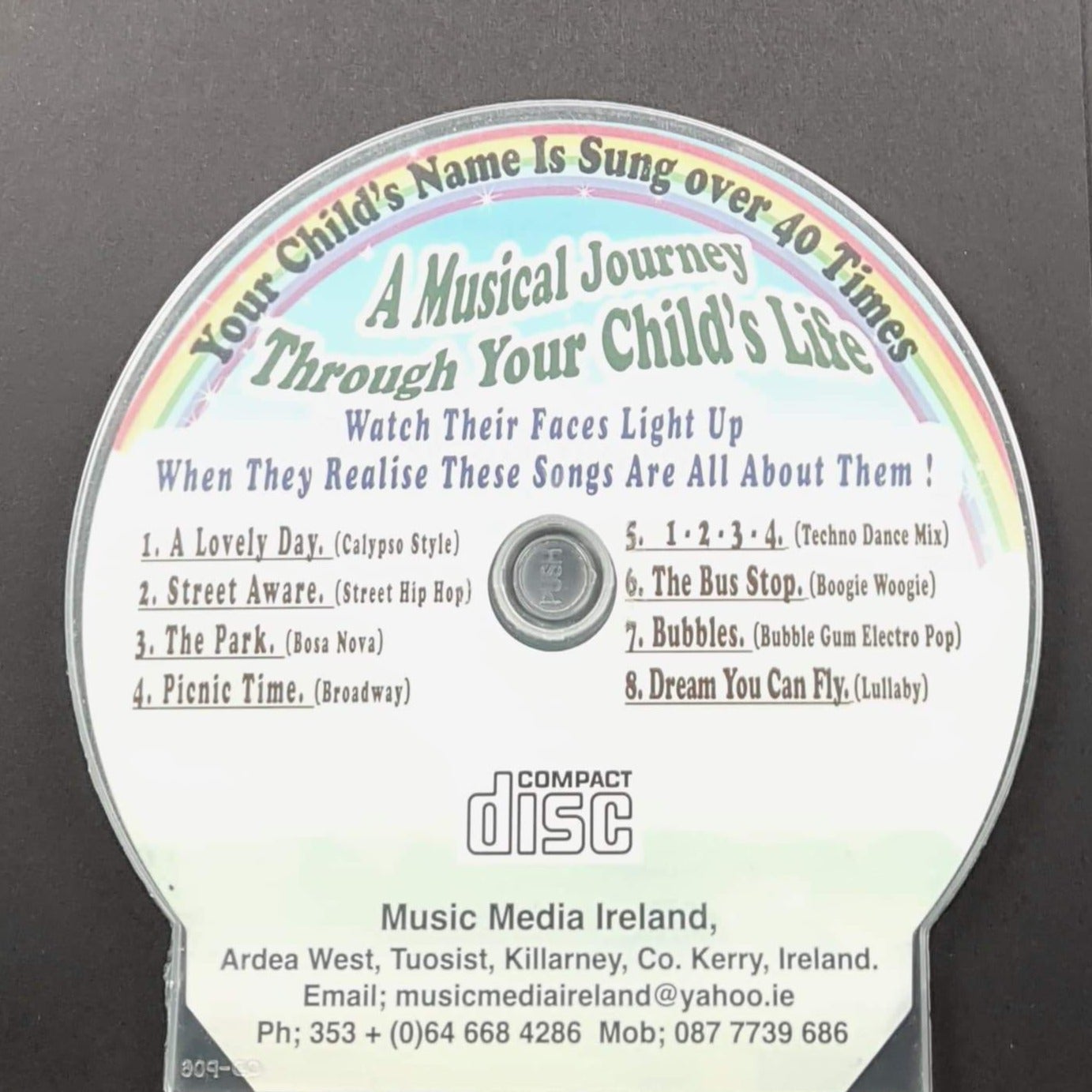 CD - Personalised Children's Songs / Ava